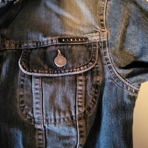 Sisley Jean Jacket Size XS - Picture 4 of 4